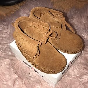 Minnetonka toddler fringe bootie
